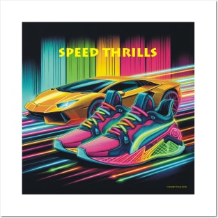 Speed Thrills . Posters and Art